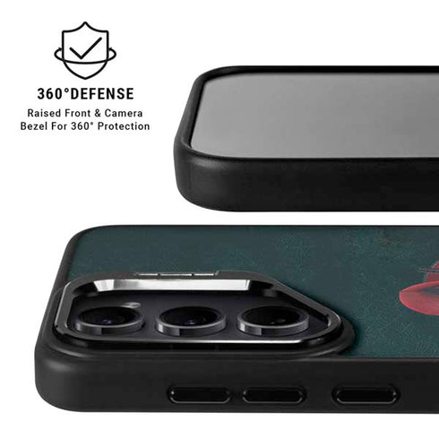 Marvel Deadpool Legacy Surprised Deadpool Galaxy S25 Kickstand Case